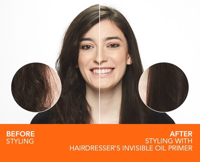 Base thermoprotectrice/anti-UV revitalisante sans rinçage Hairdresser’s Invisible Oil