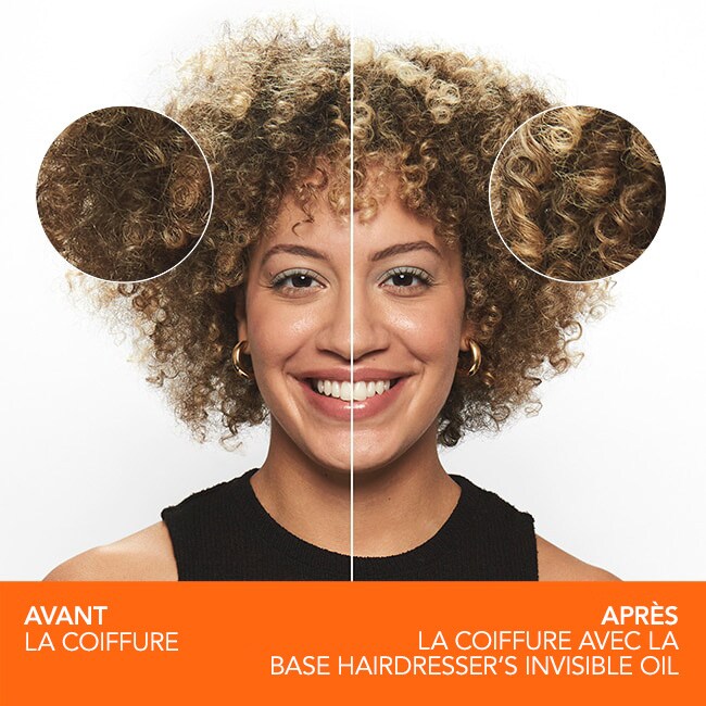 Base thermoprotectrice/anti-UV revitalisante sans rinçage Hairdresser’s Invisible Oil