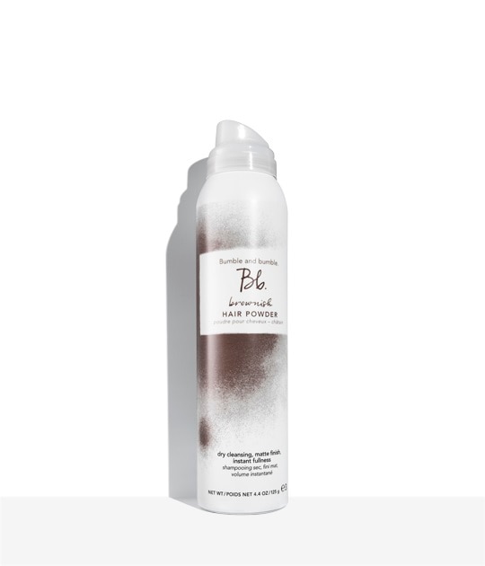 Shampoing sec en poudre teinté pour cheveux châtains