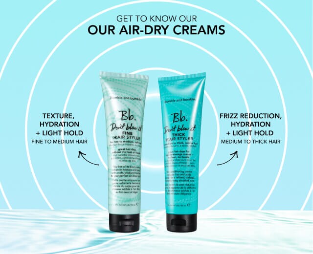 Soin coiffant Don’t Blow It (cheveux épais) Crème pour séchage à l’air libre